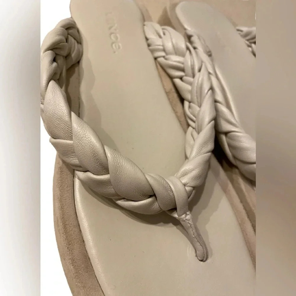 Vince Nita Braided Thong Sandals - Picture 4 of 7